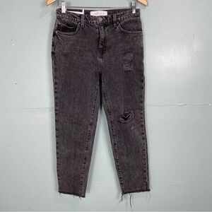 Iro Jeans Black Faded Distressed Sz 27‎